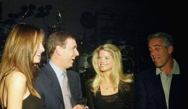 Andrew Mountbatten-Windsor most named Brit in Epstein files as list surfaces