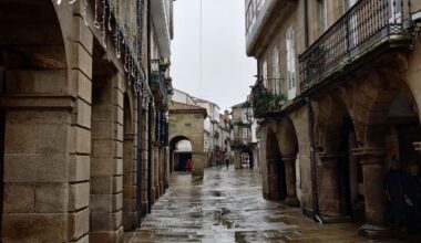 New Street, Santiago de Compostela, Spain. OC.