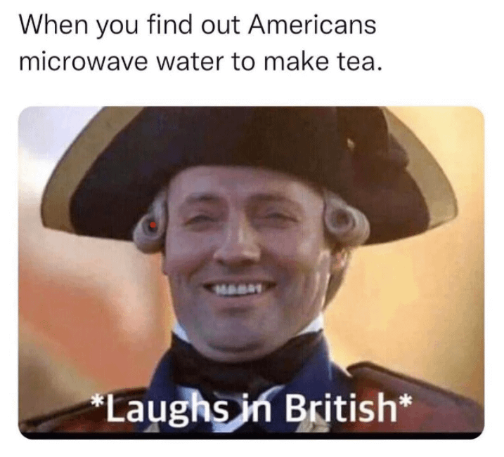 Somewhere, a British granny just fainted