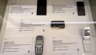 The Helsinki Design Museum put their Nokia exhibit in an unmarked drawer, that’s where I put mine too!