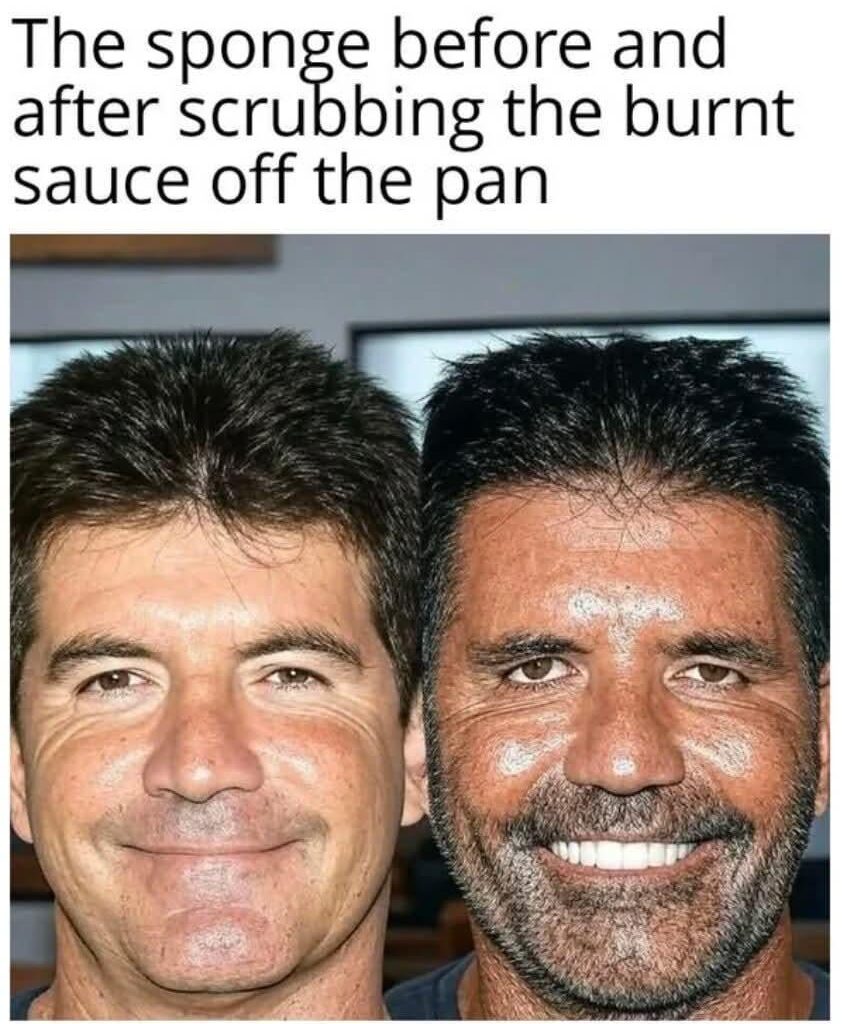 Simon has seen better days