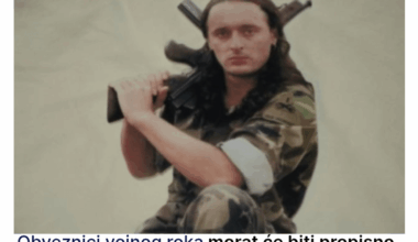 Anušić: "Vojnik ne može imati kosu do ramena, vojni rok nije ekskurzija"