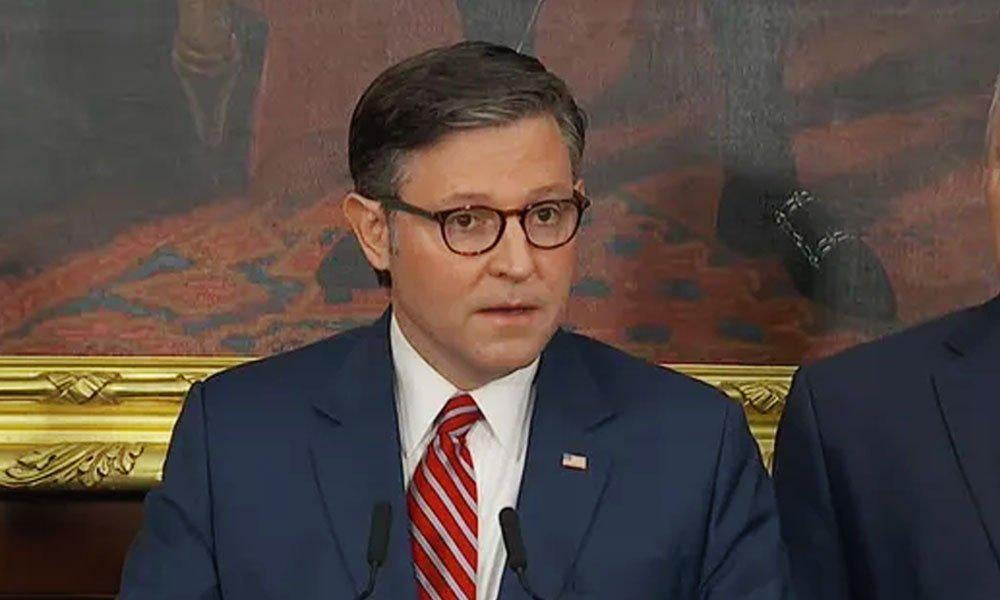 Mike Johnson Roasted for Playing Dumb After Trump Admits to Doing What He Attacked Biden For