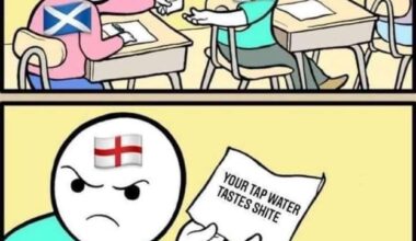 Being a Scot living in Portsmouth I feel this ever single day