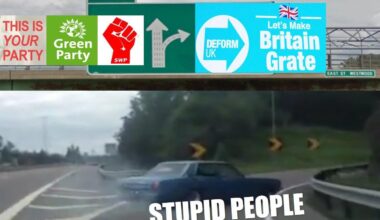 Turn right to Deform the UK.
