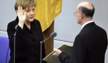 Heute vor 20 Jahren wurde Angela Merkel erstmals zur deutschen Bundeskanzlerin gewählt.
