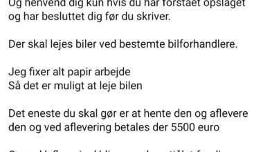 Danske facebook sider med åbenlys planlagt kriminalitet.
