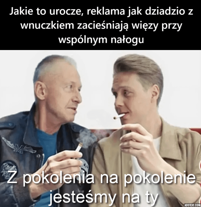 Jak dorosnę chcę być taki jak ty (20 lat starszy niż mój wiek bioologiczny)