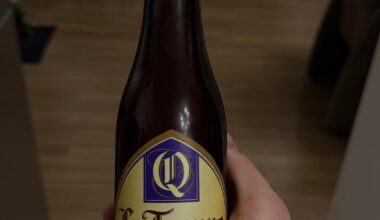 Posted my Chimay Blue a few days back and got many recommendations. Today I got to try the Trappe Quadrupel, still in my Fourchette glass (sorry…). It was great, and oh, the color! Onward goes my new appreciation for darker beers.