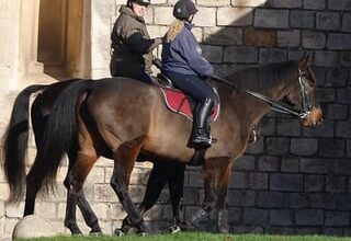 Andrew seen for the first time since becoming a commoner