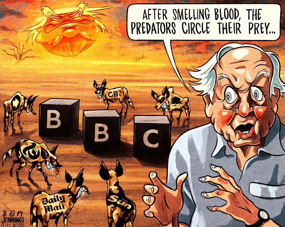 Tabloids getting ready for a feast