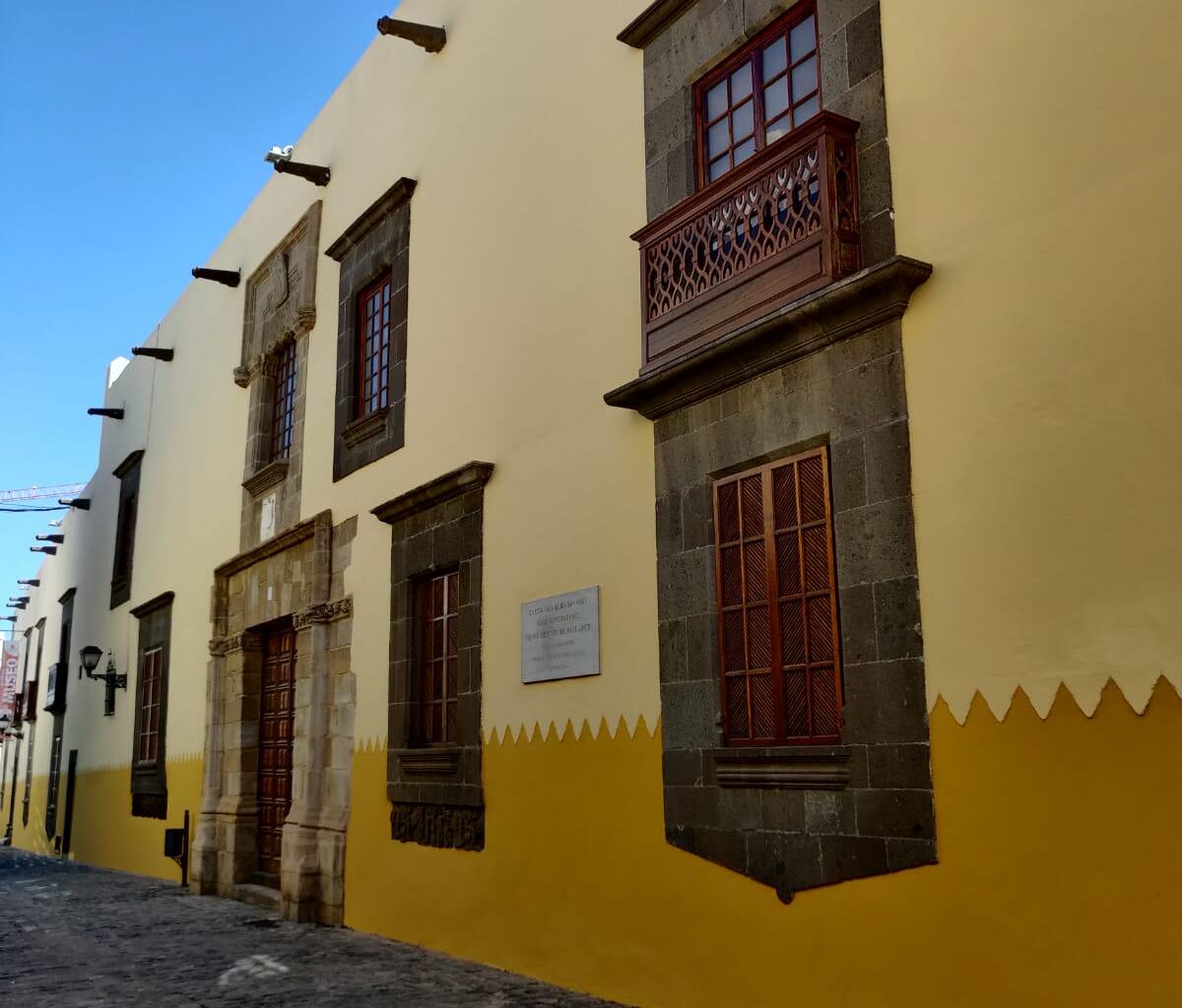 Singer Alfredo Kraus ( b. 24. 11.1927) birth house, Las Palmas de Gran Canaria, Spain. OC.