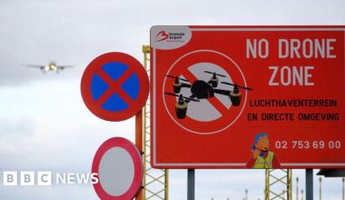 UK military to help protect Belgium after drone incursions