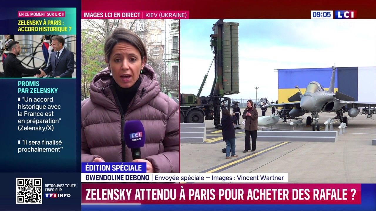 Zelensky attendu à Paris pour acheter des Rafale ?
