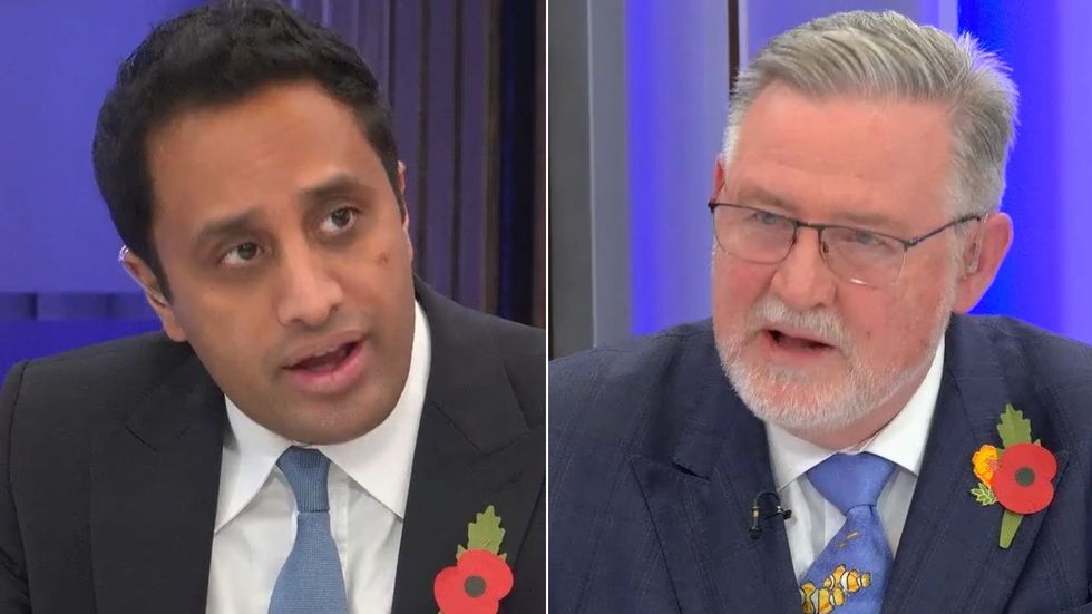 Zia Yusuf and Barry Gardiner