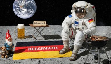 News: Erster Europäer auf dem Mond wird Deutscher sein