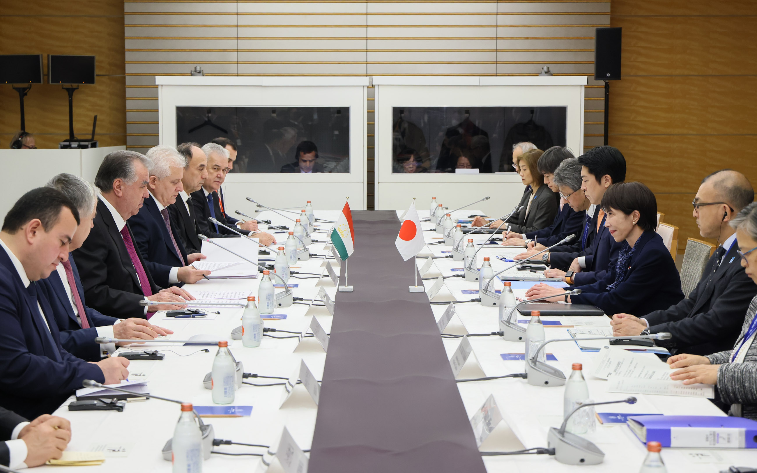 Japan-Tajikistan Summit Meeting (3)