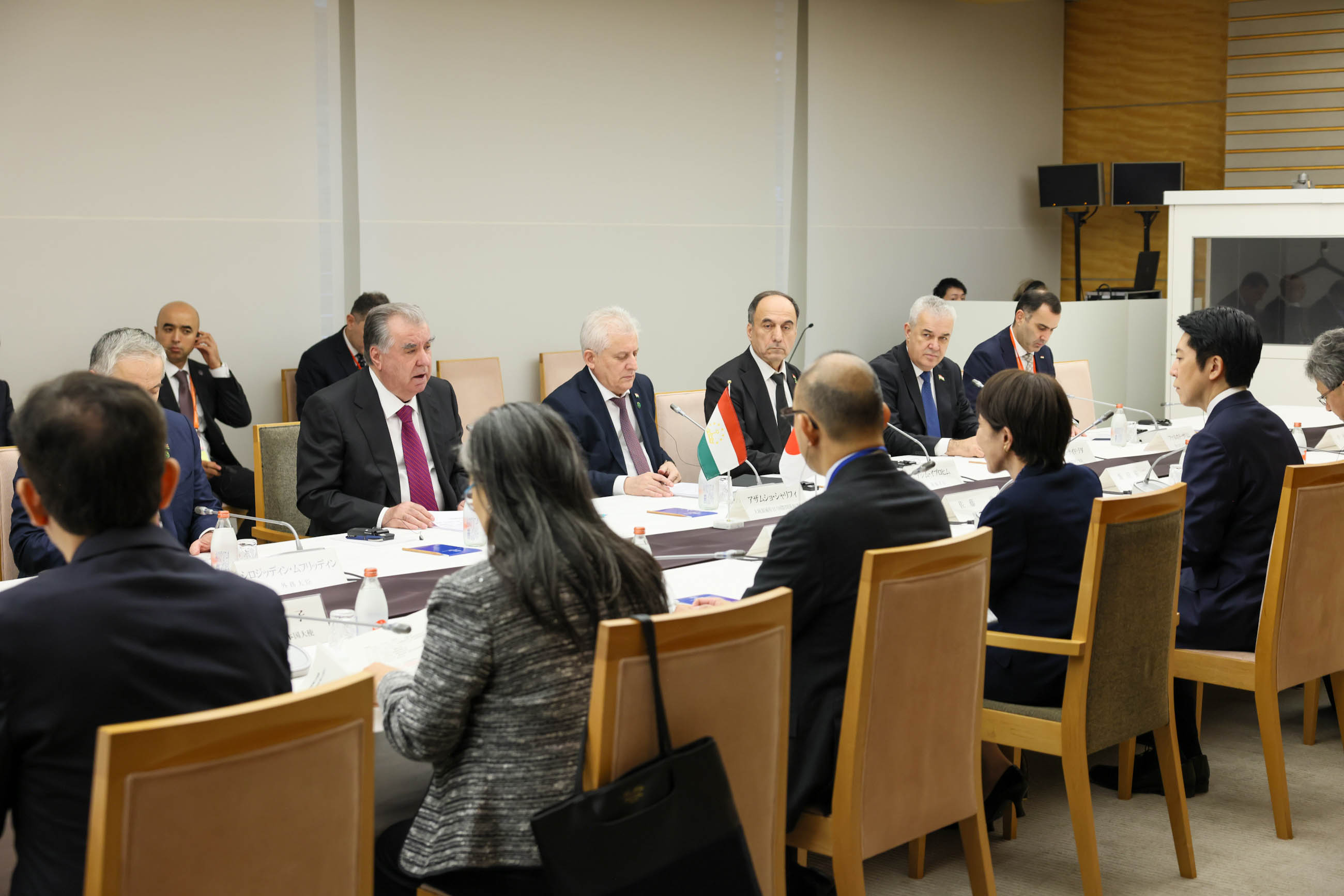 Japan-Tajikistan Summit Meeting (7)