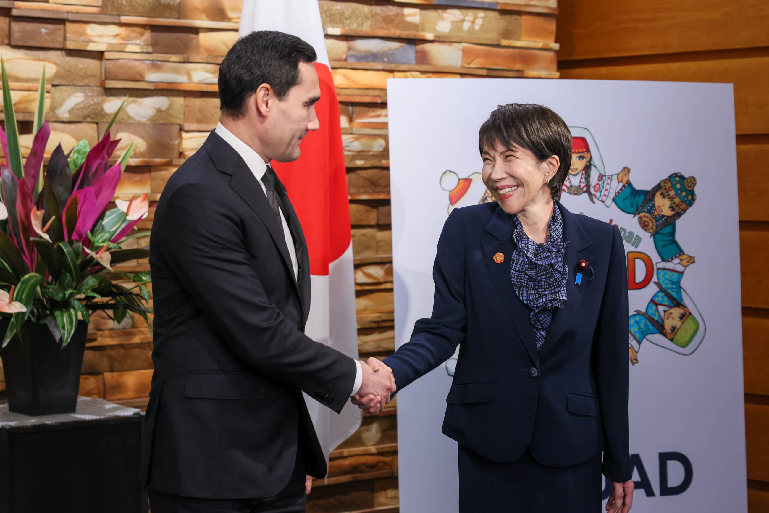 Japan-Turkmenistan Summit Meeting (1)