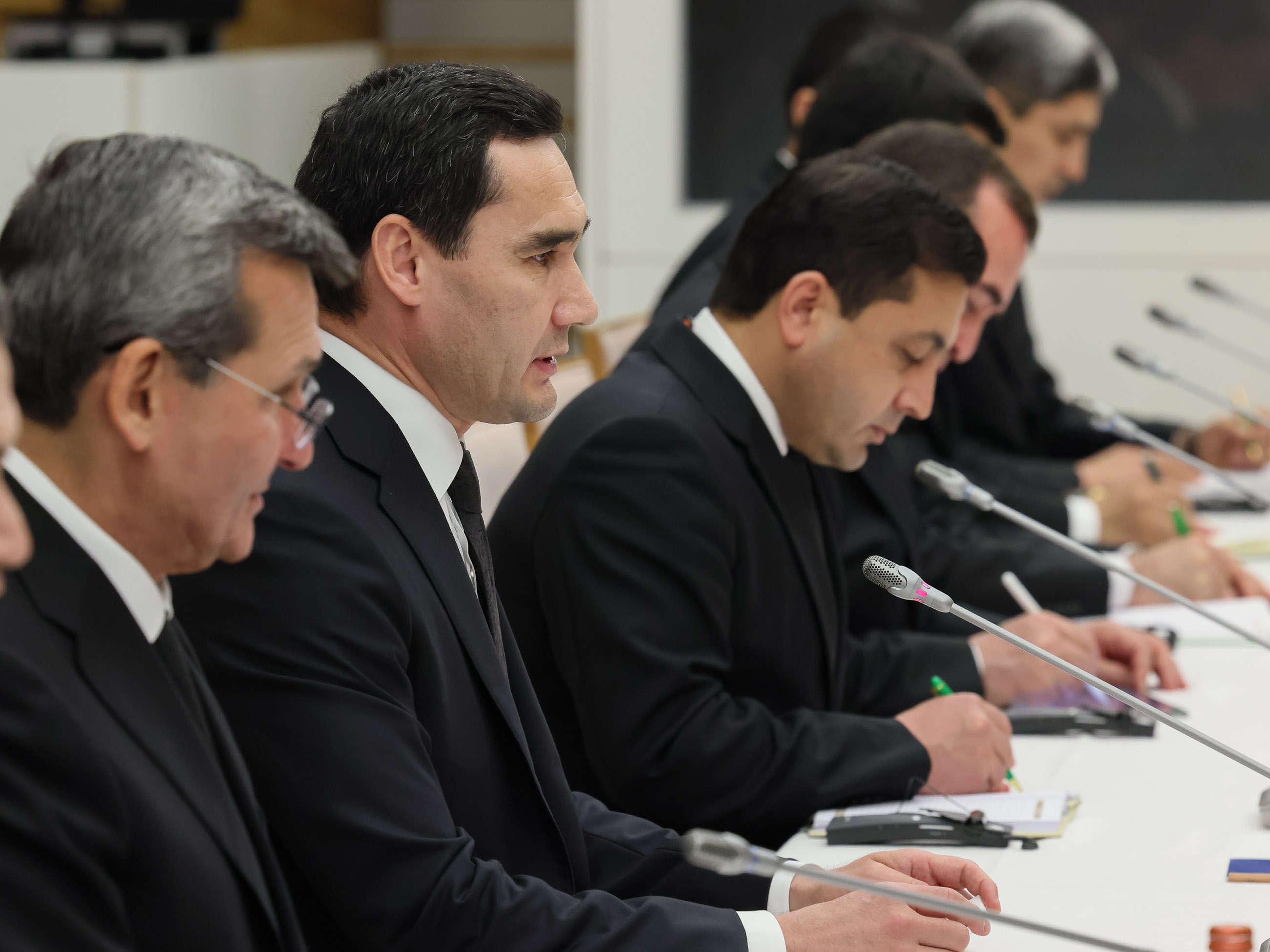 Japan-Turkmenistan Summit Meeting (5)