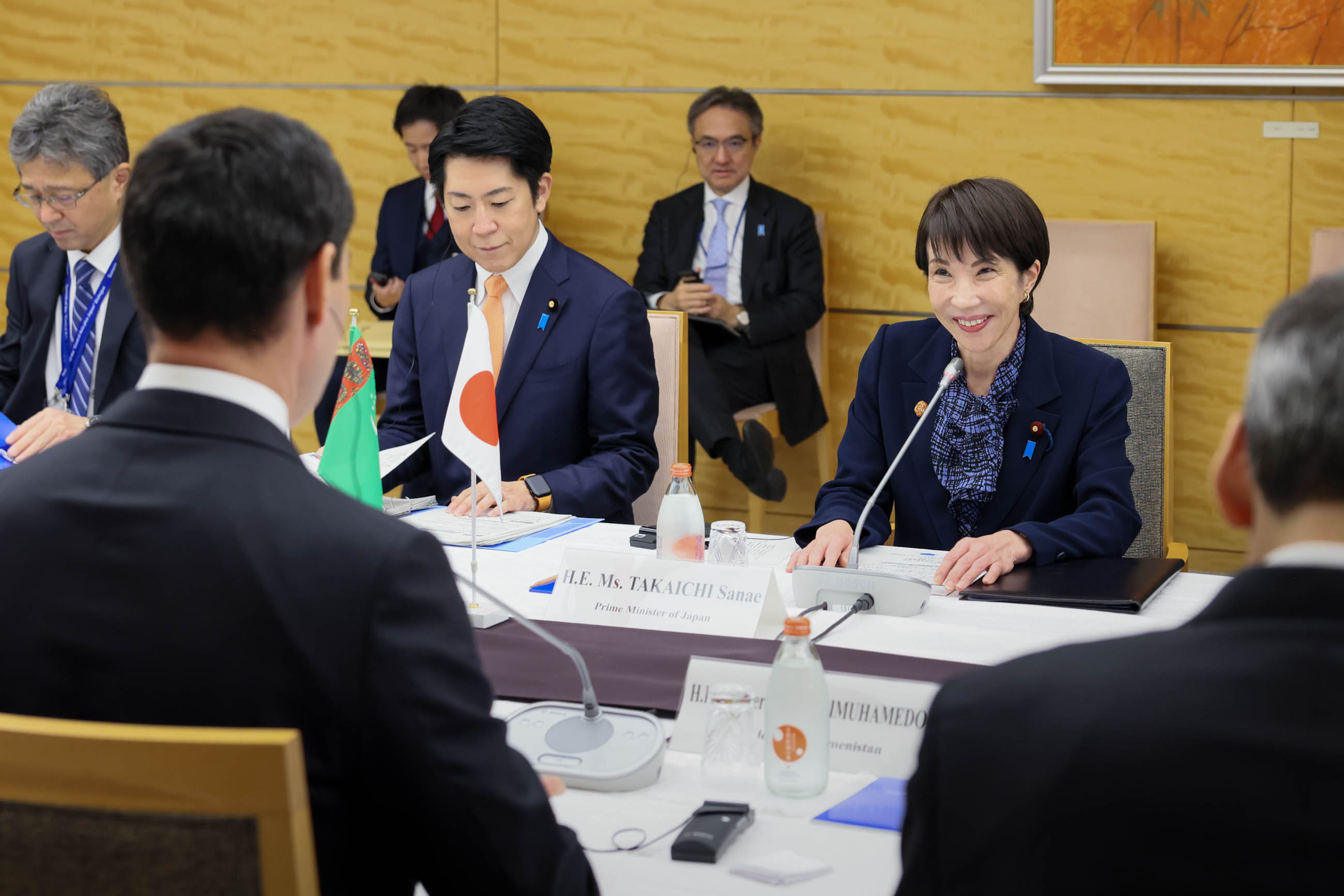 Japan-Turkmenistan Summit Meeting (6)