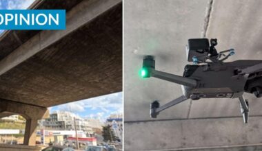 Bridges are hard to inspect. Drones could make things easier