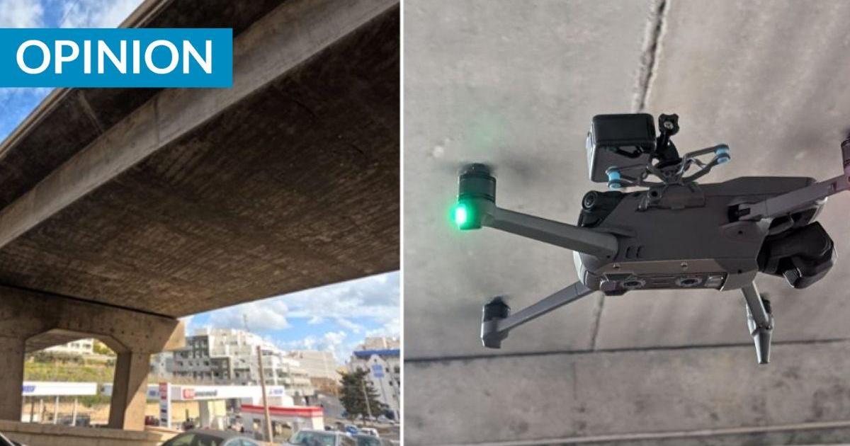 Bridges are hard to inspect. Drones could make things easier