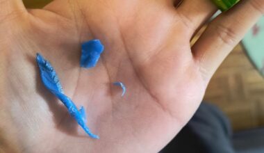 Skrawki plastiku w biedronkowych warzywach na patelnie, uwazajcie mordeczki