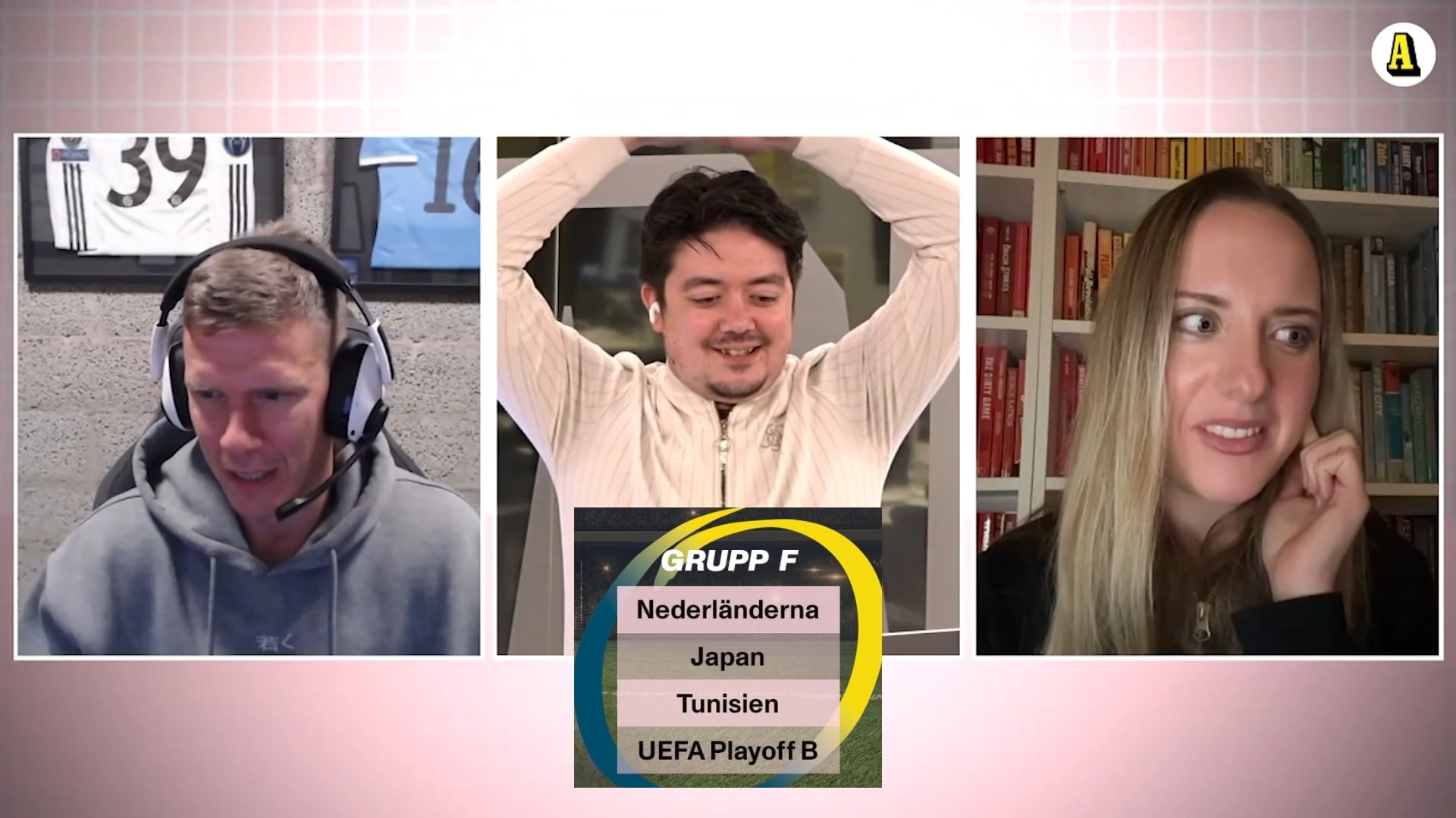 Wernblooms reaktion på lottningen: "Är de så bra, menar ni?"