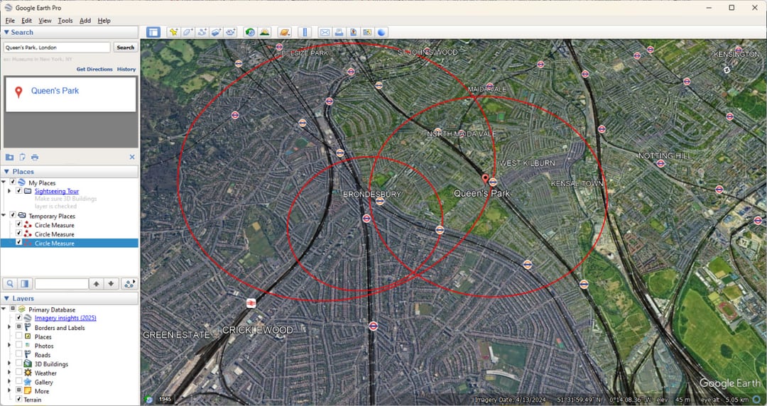 Procrastinating at work hunting down the new London Omaze house.