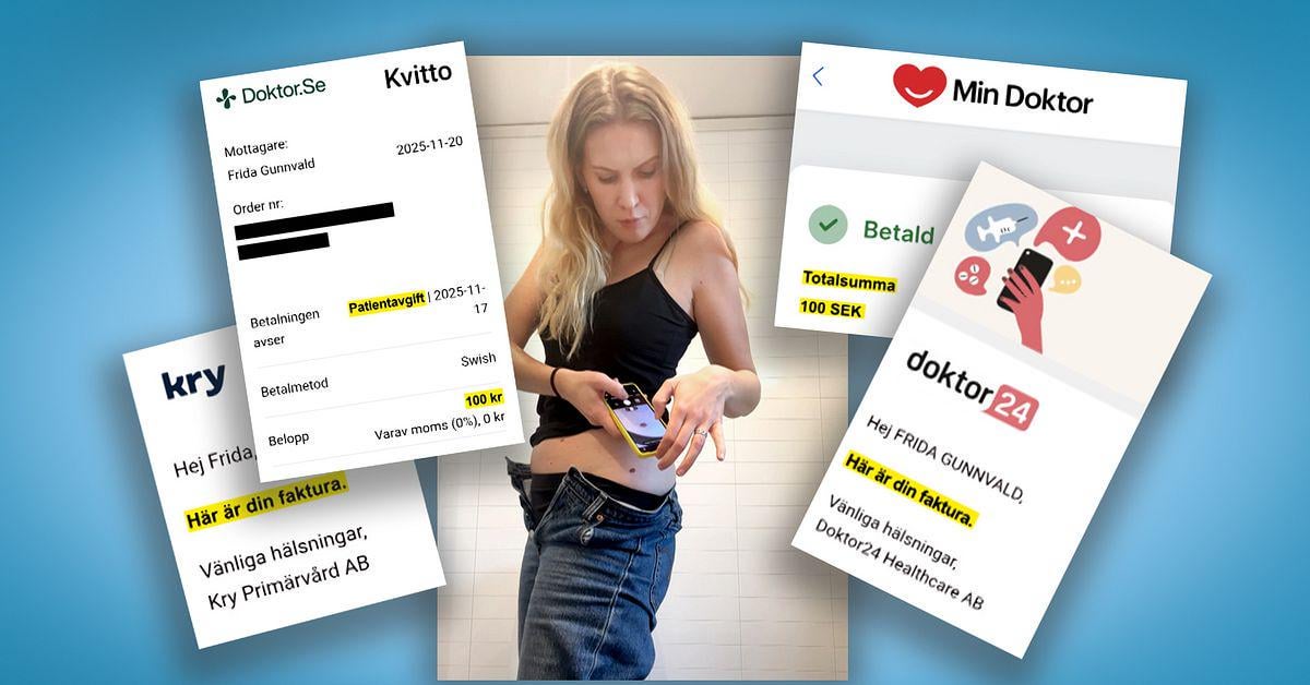 SVT granskar: Nätläkarna hänvisar till vårdcentral – tar ändå betalt