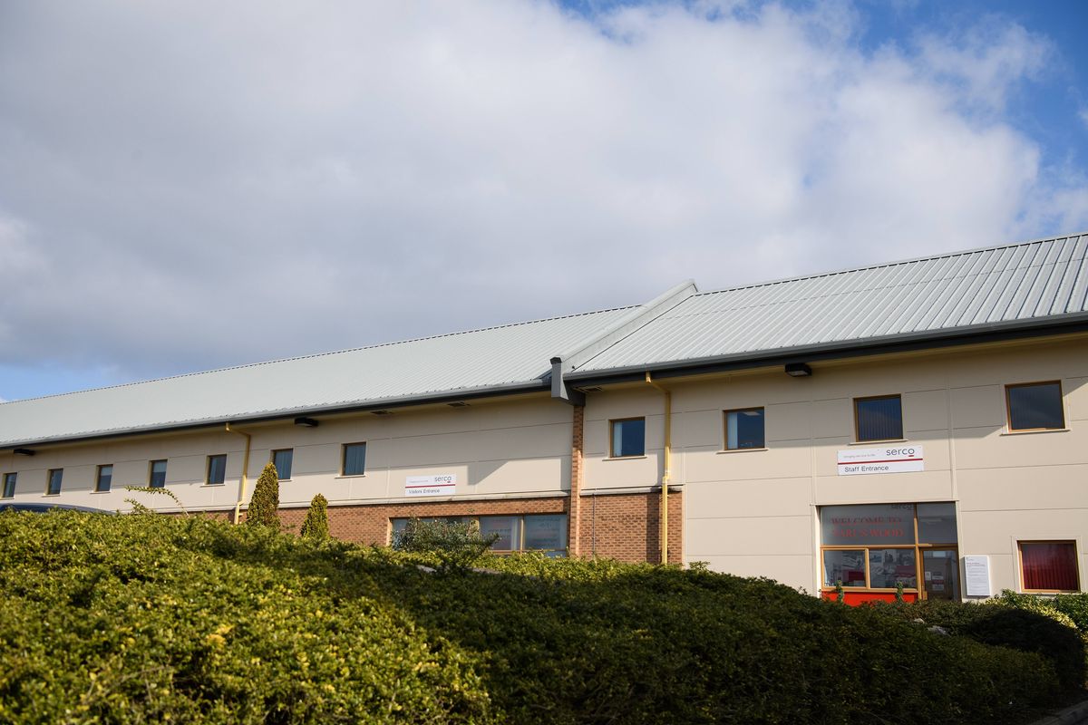 Bedfordshire Police were forced to track down eight Albanian men who fled Yarl's Wood Detention Centre (pictured) in April last year while awaiting deportation