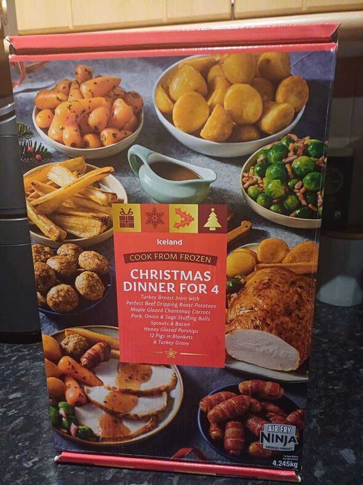 Iceland's Christmas dinner in a box