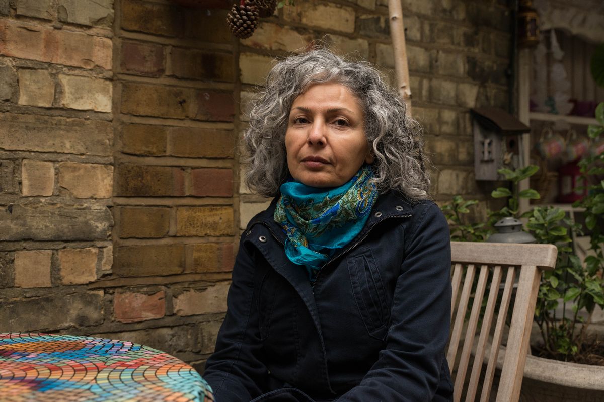 Nasrin Parvaz is living in exile in London after spending years behind bars in Iran's notorious prison system