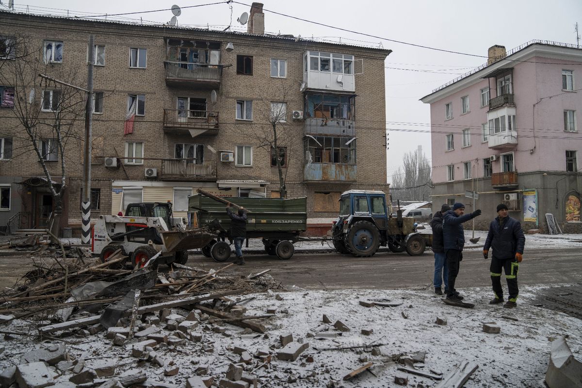 Russia's attacks on Ukrainian city Kramatorsk