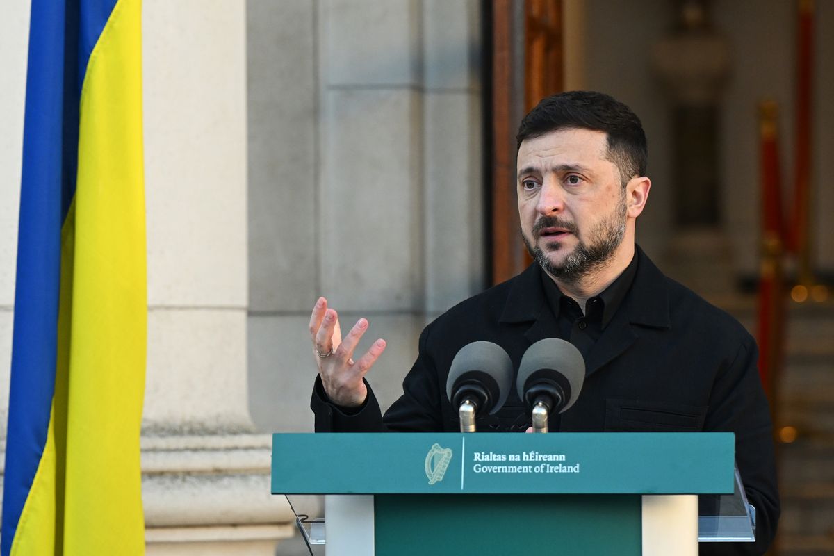 Volodymyr Zelensky 'peace proposals'