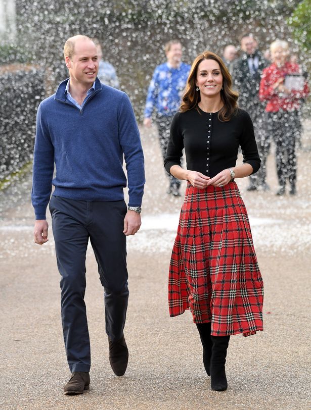 Prince William, Duke of Cambridge and Catherine, Duchess of Cambridge host a Christmas party for families of military personnel deployed in Cyprus at Kensington Palace on December 4, 2018