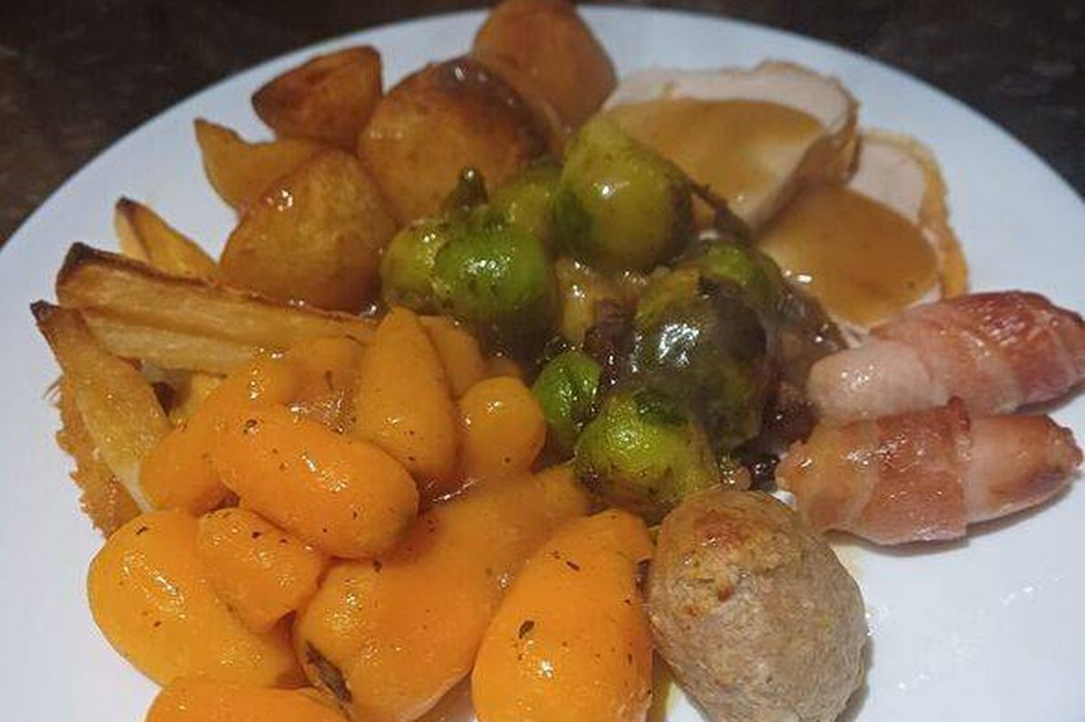 The Iceland Christmas dinner with all the trimmings