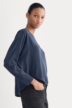 Everlane Dolman Top in Washable Silk