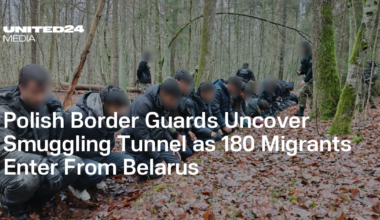 Polish Border Guards Uncover Smuggling Tunnel as 180 Migrants Enter From Belarus — UNITED24 Media