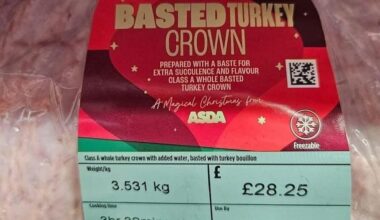 Asda are selling Sean Bean themed turkey crowns for Christmas this year