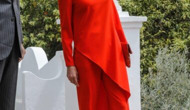 Queen Letizia wearing Zara