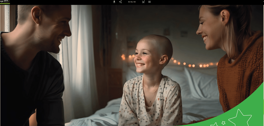 É impressão minha ou a Fundação Make-A-Wish anda a usar IA generativa de miúdas doentes para anunciar campanhas?