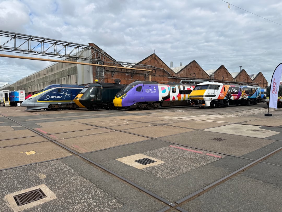 I visited The Greatest Gathering at Alstom’s Derby Litchurch Lane Works