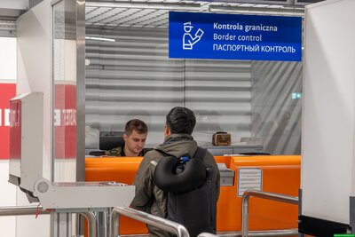 Fragment infrastruktury lotniska Fragment infrastruktury lotniska