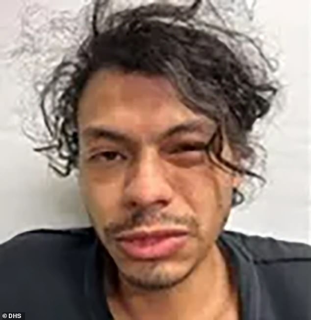 Criminal migrant Alexander Moreno (pictured) was released by local authorities but later caught by ICE