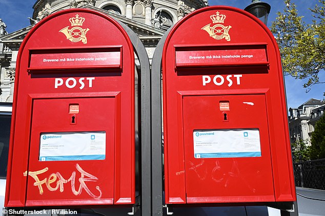 The Danish postal service is ceasing mail delivery due to a dramatic decline in demand, with letter volume falling by more than 90 per cent since the start of the century