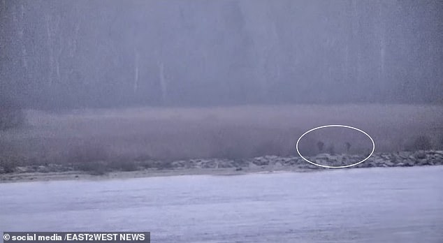 They later returned to their craft and crossed back to Russian territory