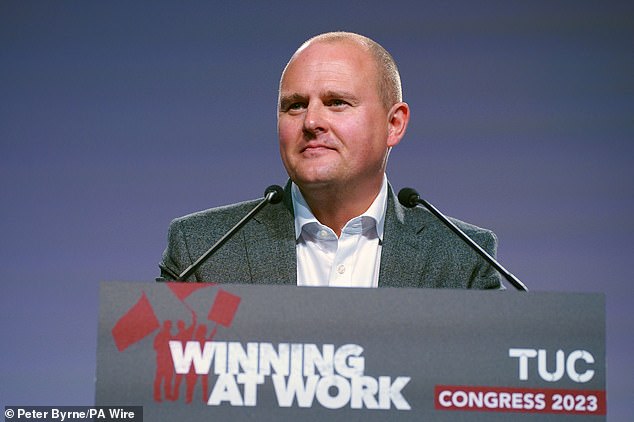 Paul Nowak, the leader of the Trades Union Congressand the most senior trade unionist in the UK, said the government should look at 'every possible' opportunity for relations with the EU