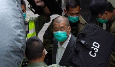 Hong Kong court finds pro-democracy activist Jimmy Lai guilty of sedition